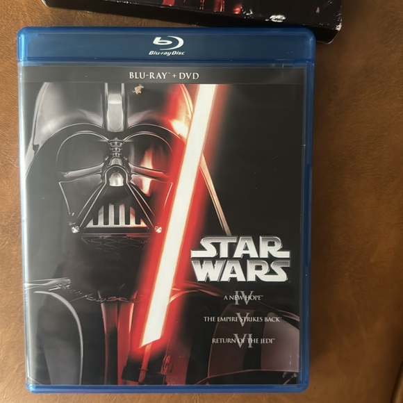 Star Wars Trilogy New Hope Empire Strikes Back Return Jedi Blu-Ray 6 DVDs - Picture 3 of 3